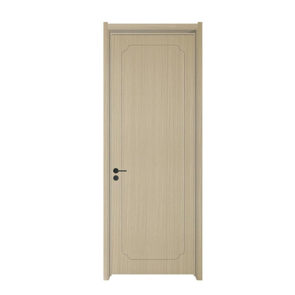 Customizable melamine interior doors