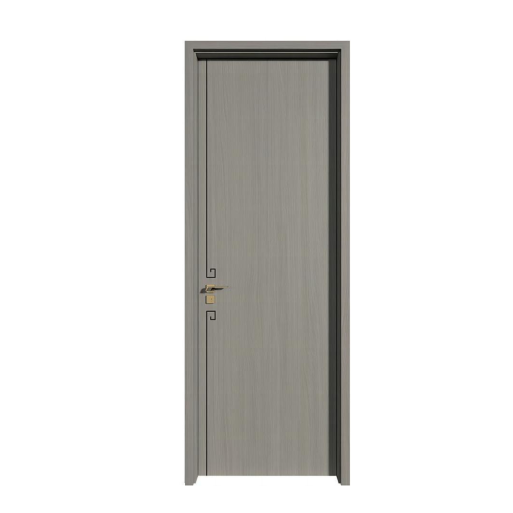 Energy-efficient melamine doors for homes