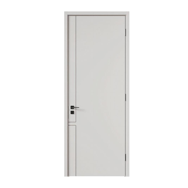 Waterproof WPC door for bathrooms and wet environments