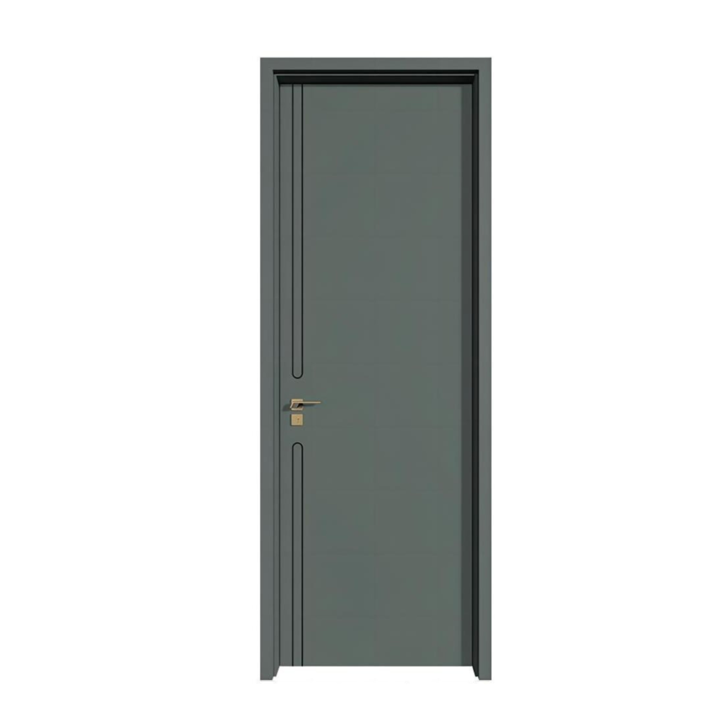 Noise-reducing melamine doors for bedrooms