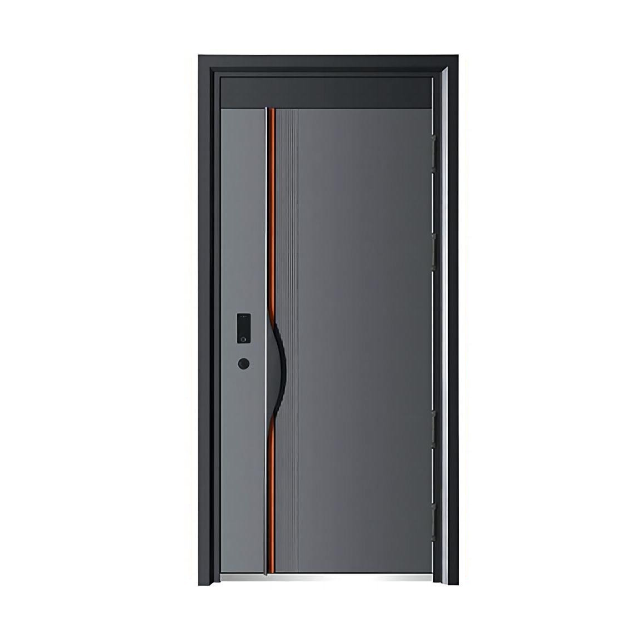 Energy-efficient steel security doors for cost savings