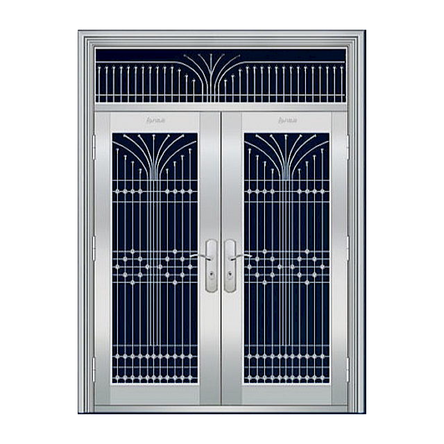 Custom stainless steel doors for commercial use