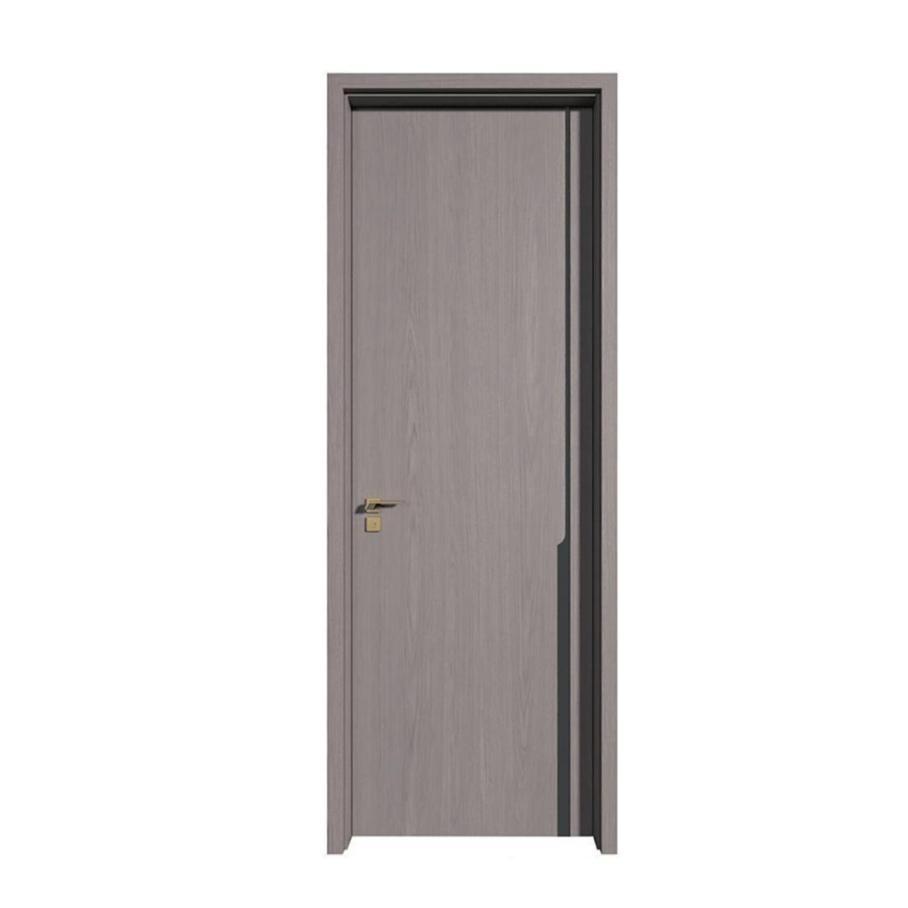 Scratch-resistant melamine doors for commercial spaces