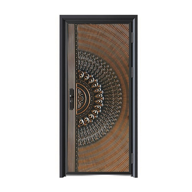 luxury Steel doors with intricate designs