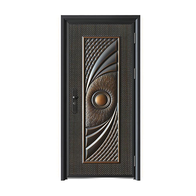 Custom luxury steel doors