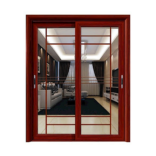 Durable aluminum doors for outdoor use