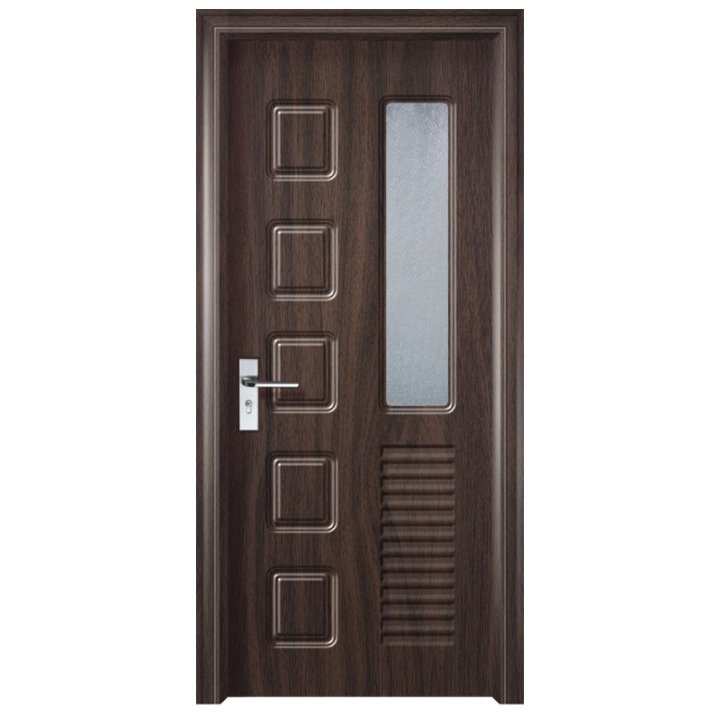 High-quality room interior wooden glass doors